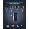 COMSOON Bluetooth Receiver for Car, Noise Cancelling 3.5mm AUX Bluetooth