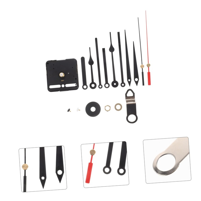 COHEALI 1 Set DIY Clock Mechanism Replacement Parts with Metal