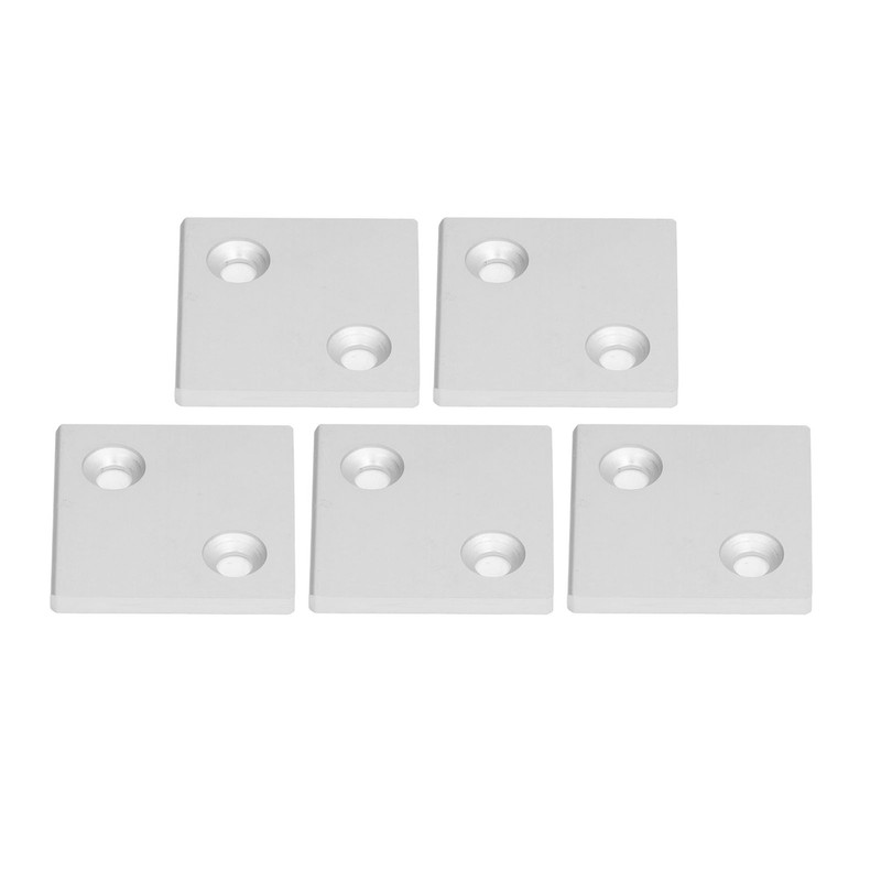5Pcs Aluminum Profiles End Cover 8080 Double Slot Ends Caps