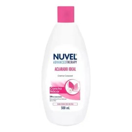 Nuvel Crema Humectante Aclarado Ideal Con Concha Nacar  Moisturizing Brightening Cream with Mother of Pearl, 500ml                                    