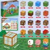 Magnetic Blocks-100PCS Grassland Magnetic Building Blocks Set, Kids Classroom Sensory