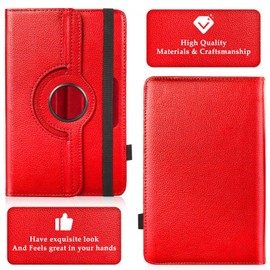 UrbanX 9.6-10.1 inch Universal Tablet Case, PU Leather Imitation Stand Folio Universal Protective Cover for Acer Iconia Tab A500, with Elastic Adjustable Band and Pencil Holder