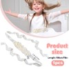 DELORIGIN Wedding Bridal Belt Sash with Flower Rhinestone Pearl Satin
