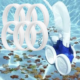 Sporthfish Pool Cleaner All Purpose Tire C10 Wheel Replacement Tires Fits for Polaris Pool Cleaner Modles 280 360 180 380 C-10(G4) 6PC Set 280 Parts Compatible with Polaris Vac-sweep Equipment