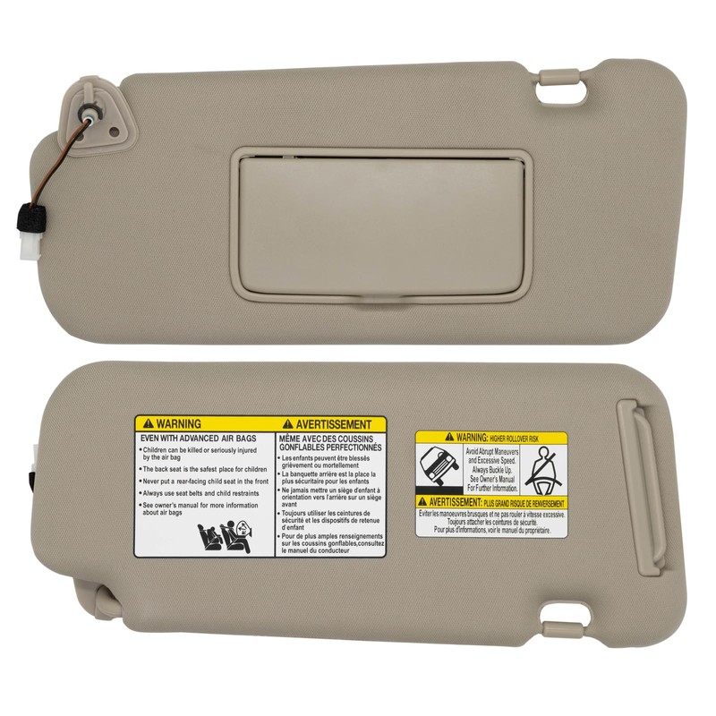 NHILES Left Driver Side Sun Visor Fits for Nissan Murano