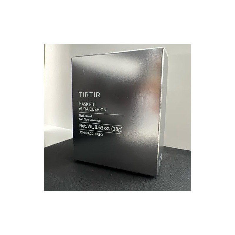 Tirtir Base Maquillaje Formato Cushion Mask Fit Aura Silver Acabado