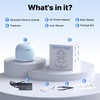 CXRUY Ultrasonic Retainer Cleaner - UV Dental Cleaning Pod Night