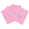 Laciteinterdite Set of 3 Paisley Bandanas for Men and Women,