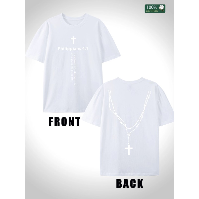 2025 Summer Basic Mens Cotton Tee Oversized 5 Colors USA