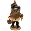 Incense Smoker Forest Gnome Herb Collector Natural 25 cm