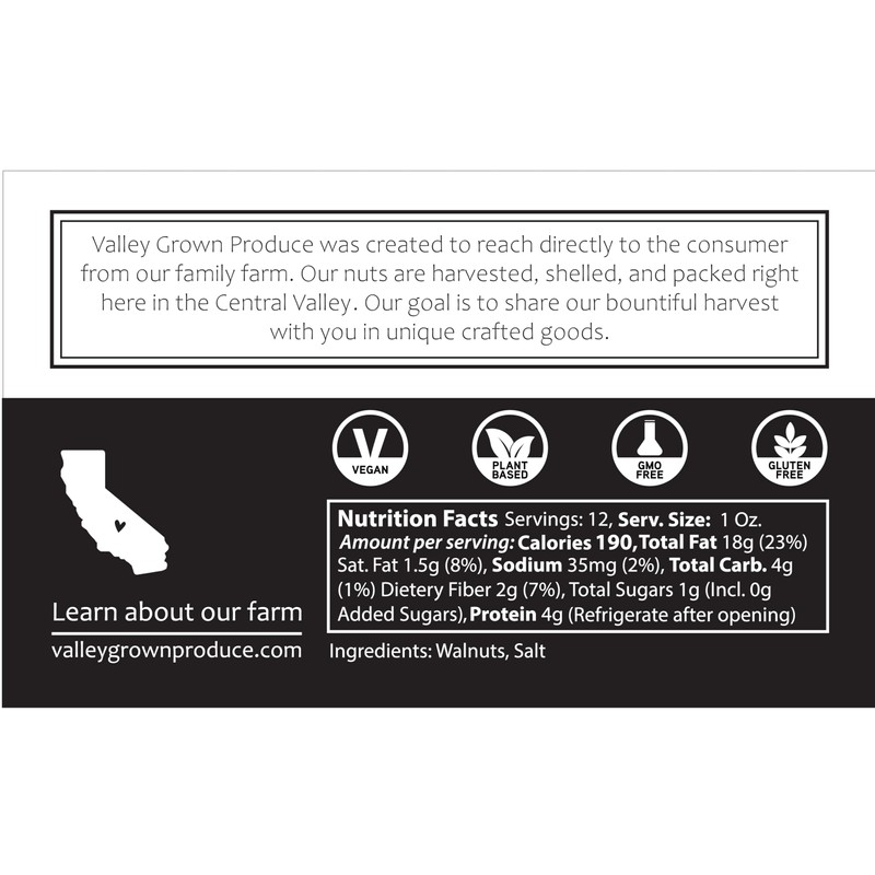 Lightly Salted Walnut Butter (pack of 2)