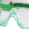 Sellstrom Flexible, Soft, Direct Vent, Protective Safety Goggle, Green-Tinted Body,