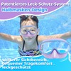 Vvinca Swimming Goggles with Nose Clip, Waterproof, for Children 3-15