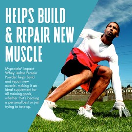 Myprotein Impact Whey Isolate Protein Powder (Strawberry, 2.2 Pound (Pack of 1)