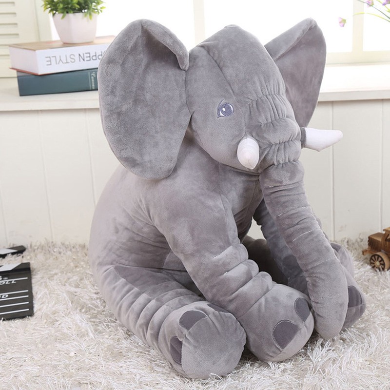 No Filling Elephant Plush Toy No PP Cotton Plush Animal