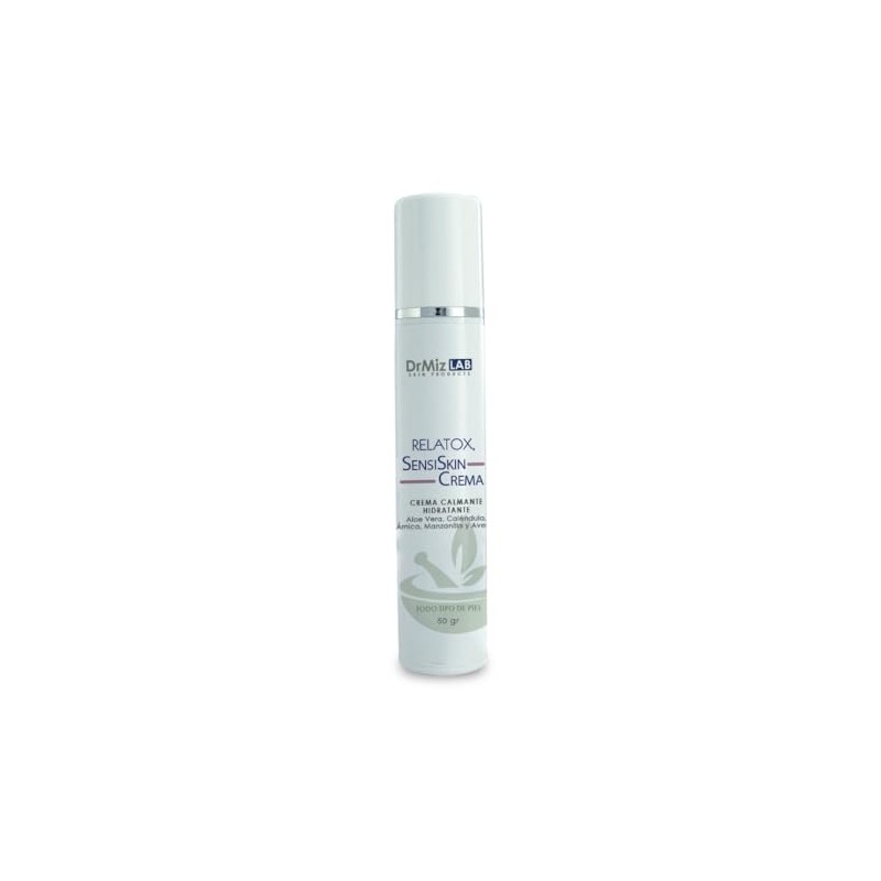 Relatox Sensiskin, Crema Calmante e Hidratante, 50 ml, Todo Tipo