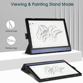 Fintie Case for BOOX Note Air2 Plus (2022) / Note Air2 (2021) Tablet 10.3 Inch with Pen Holder - Ultra Thin Lightweight Protective Case with Auto Sleep/Wake, Black