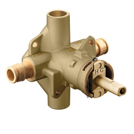Moen 62365 1/2-Inch Posi Temp M PACT Tub and Shower Pressure Balanced Valve with PEX connections, Unfinished