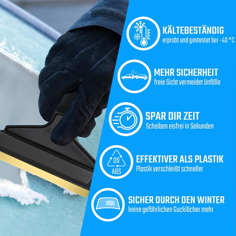 Ice Scraper Brass Car Long – Windscreen Scraper Car 37