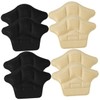 Baluue 3sets High-heel Protectors Comfortable Heel Pads Wear-resistant Liners for