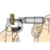 Shinwa Sokutei 78936 Micro Meter, 1.0 - 2.0 inches (25
