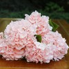 VIKINGS PANDA Hydrangea Artificial Flowers with Stems 6 PCS 19.3"