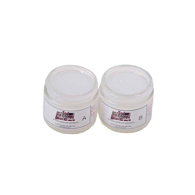 3rd Degree Silicone Molding Compound Wound Scar Prosthetic SFX Simulation,