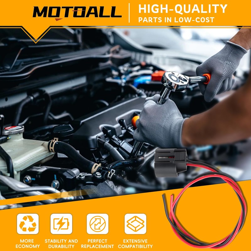 MOTOALL A/C Compressor Control Valve Plug CV Wiring Harness Connector