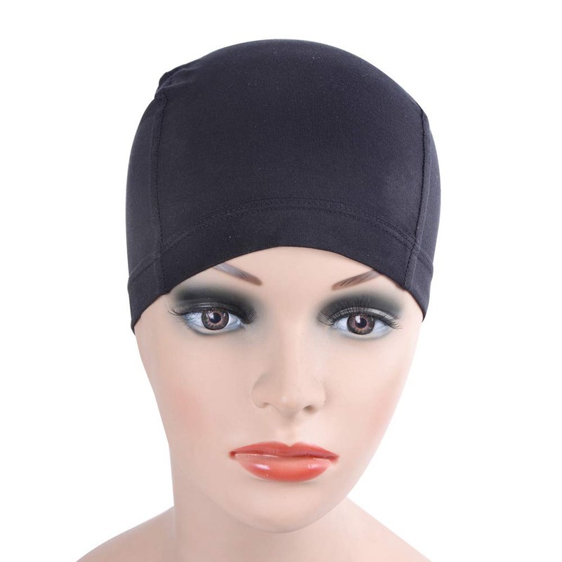 YANTAISIYU Bamboo Fiber Wig Cap Comfortable Elastic Wig Cap Wearing