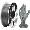 PETG Filament 1.75mm Metallic Silver, PETG 3D Printing Filament, Compatible