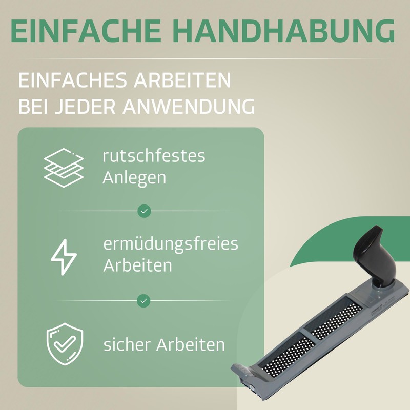 sopomarkt24 Standard Planer 250 mm - Edge Planer Drywall Made