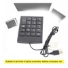 TICFOX USB-Ziffernblock,19-Tasten-Mini-Tastatur für Desktop-Rechner,Laptops,Nummernblock für Buchhalter