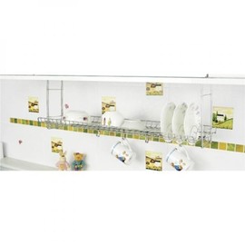 Sink shelf 600 bowl kitchen shelf drying net water draining sink