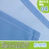 TERZWAED Waterproof Sheets in Sky Blue, for Incontinence, Half-Body Type,