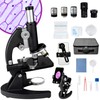 Microscope for Kids, 100X-2000X All-Metal Profesional Microscope for Adults with