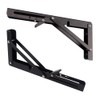Oudtinx 2PCS Folding Shelf Brackets,Heavy Duty Triangle Shelf Bracket for