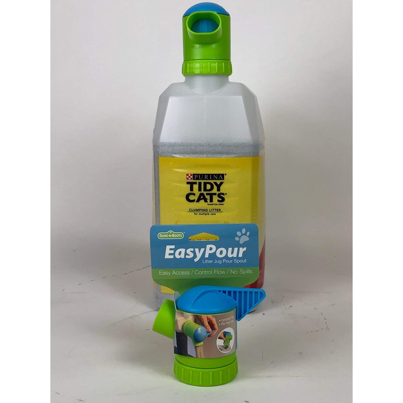 Duke-N-Boots Cat Litter Scoop Pour Spout, Litter Organizer, Litter Release,
