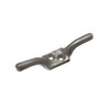 Pack of 2 Hooks Cleat Trailer Rope Tieback BZP Steel 100 mm 4 Inch Screws +