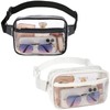 Veckle Clear Fanny Pack - Clear Belt Bag Stadiuim Approved