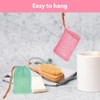 JJUNW Paquete De 4 Bolsas De Jabón De Malla Exfoliante,