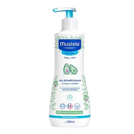 Mustela, Gel de Baño Corporal Suave, Bebés y Niños, 500 ml