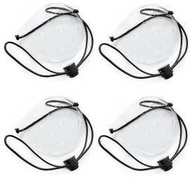 Vandorla Eye Shield, 4 Pcs Plastic Eye Shield Eye Patch For Eye Protec