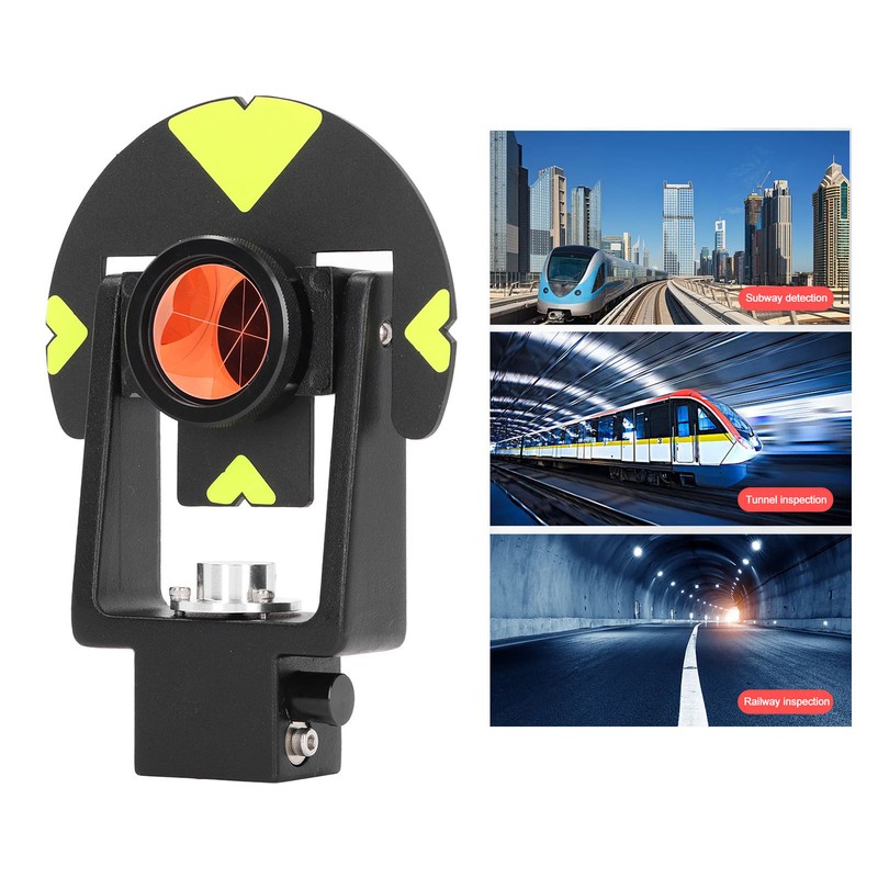 FDC064 Mini Prism Reflector K9 Glass High Accuracy Portable Surveying