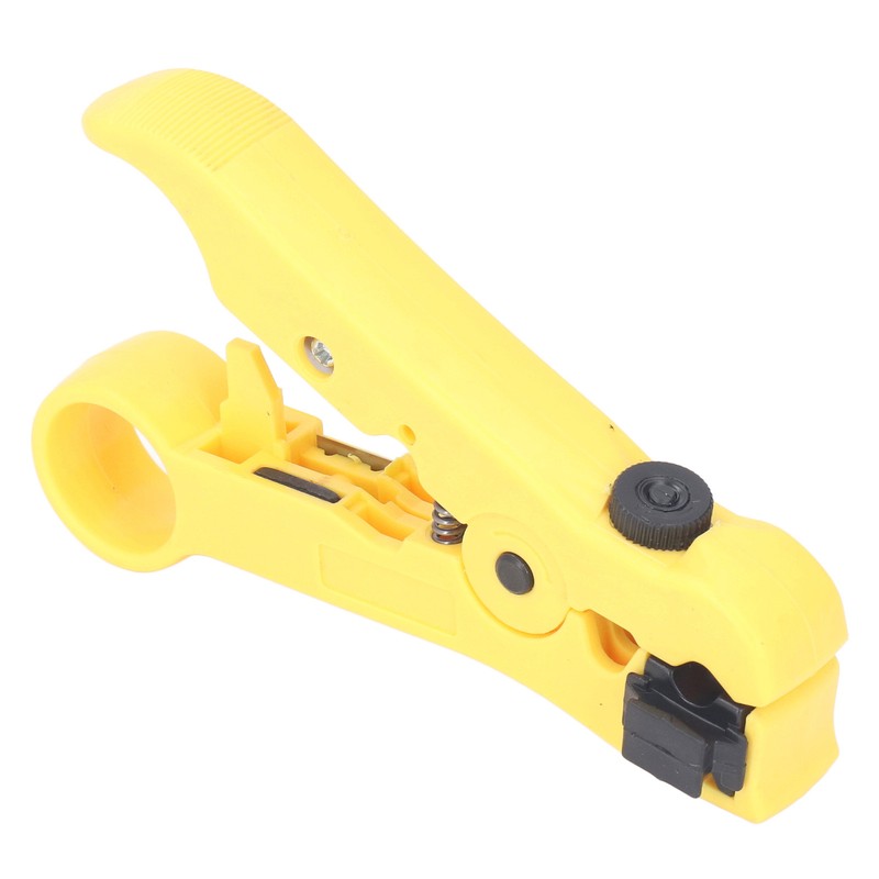 Coax Crimper Tool Kit for Cable Compression with Stripping Tool