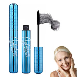 Prime-Lash Mascara for Mature Ladies,Prime-lash Mascara for Seniors with Thinning Lashes Waterproof mascara Black Volume and Length - No Clumping No Smudging for Mature Ladies Sensitive Eyes