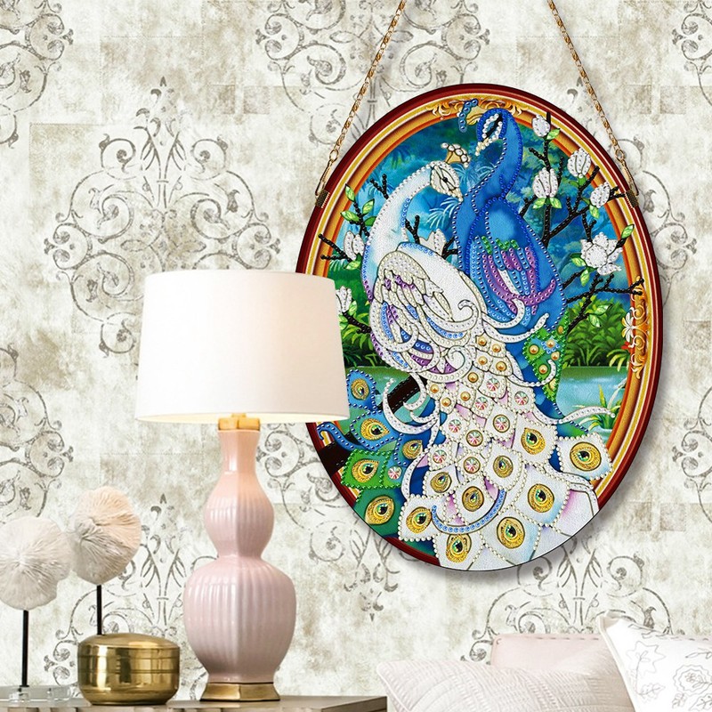 DIY Leather Diamond Painting Diamond Embroidery Crafts Home Hanging Picture