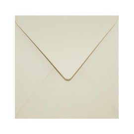 Netuno 25 x Square Envelopes Beige 153 x 153 mm 115 g Sirio Colour Sabbia Envelope Cream Square Coloured Envelope Beautiful Elegant for Invitations Wedding Birthday Christmas