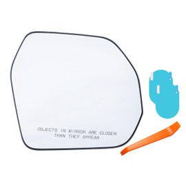 EAP Passenger Side Mirror Glass Compatible with Toyota Tundra 2022-2025, Heated Without Auto Dimming 879020C010