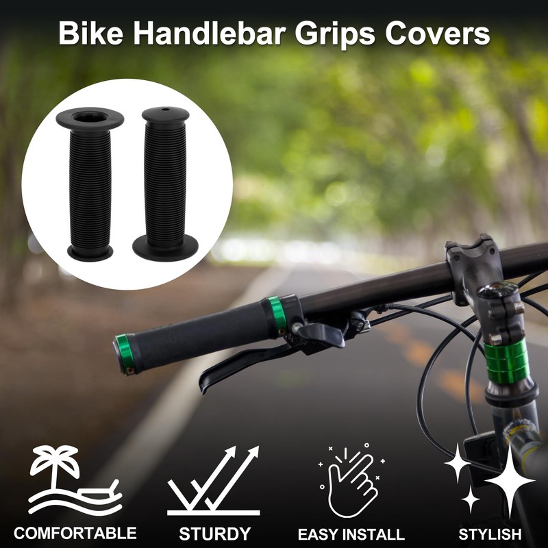TUCKBOLD Bike Handlebar Grips Covers 100mm Long Lightweight | Bicycle