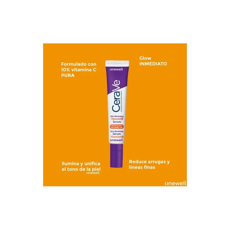 Kit Skincare Antioxidante Renovador C/ Vitamina C Cerave 3pc